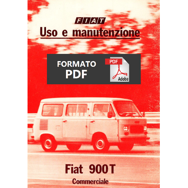 FIAT 900T commerciale Manuale uso manutenzione Libretto istruzioni ITALIANO