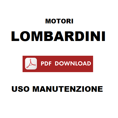 LOMBARDINI motore 904 914 L20 Manuale uso manutenzione