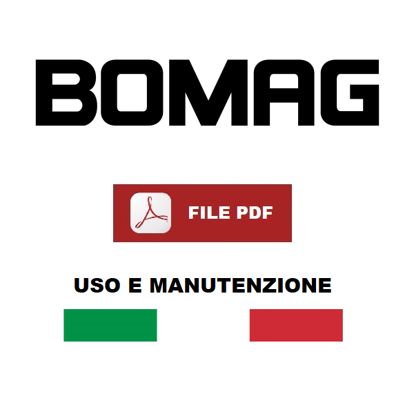 BOMAG BW 138 AD (2011) Rullo vibrante Manuale uso manutenzione Libretto istruzioni