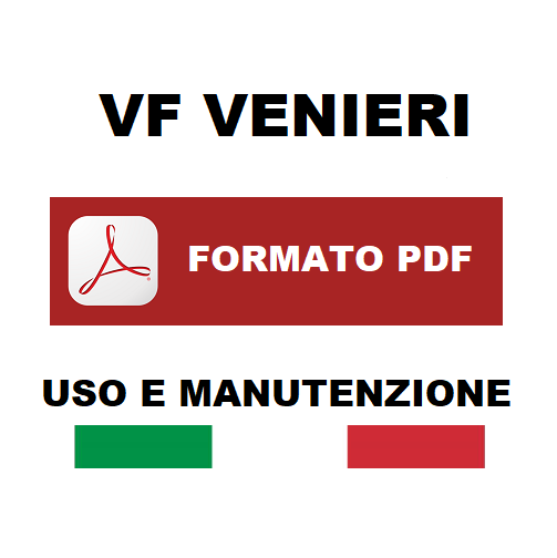 VENIERI VF4.63H Pala 1406 Manuale uso manutenzione Libretto istruzioni Owner's manual use maintenance