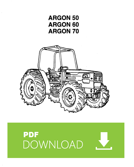 SAME ARGON 50 60 70 Manuel atelier assistence reparation FRANCESE