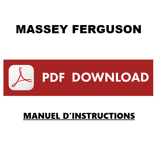 Massey Ferguson MF50D Manuale uso manutenzione Libretto istruzioni FRANCESE