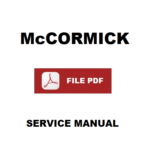McCORMICK X4.20 X4.30 X4.30M X4.40 X4.40M X4.50M tractor Workshop service manual repair instructions