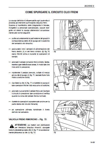 New Holland TL70 TL80 TL90 TL100 Manuale uso manutenzione Libretto istruzioni ITALIANO