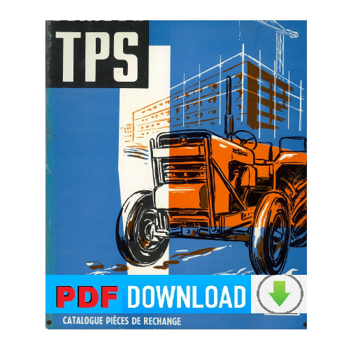 FIAT SOMECA TPS Catalogo ricambi Manuale parti ricambio esplosi trattrice