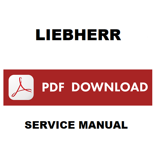 LIEBHERR R914 R924 Escavatore Manuale officina riparazioni Workshop Service ENG