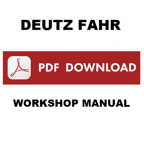 DEUTZ AGROTRON 6.15 6.20 Manuale officina riparazione trattore Workshop service
