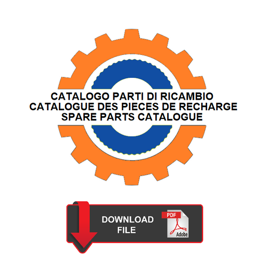 Gallignani 9100 9110C 9120 9150 Catalogo ricambi Manuale parti esplosi pressa Baler