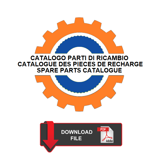 Gallignani RB21 - 2100 Catalogo ricambi Manuale parti esplosi pressa raccoglitrice