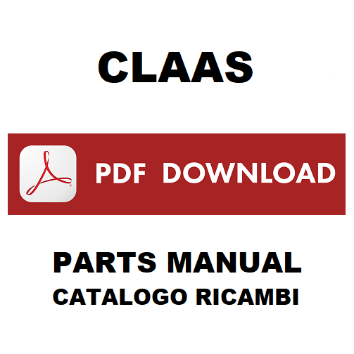 CLAAS SENATOR Catalogo ricambi mietitrebbia Manuale parti esplosi SPARE PARTS