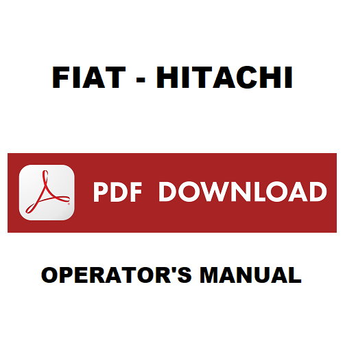 FIAT HITACHI FD255 FD 255 Manuale uso manutenzione Libretto istruzioni Operation and maintenance