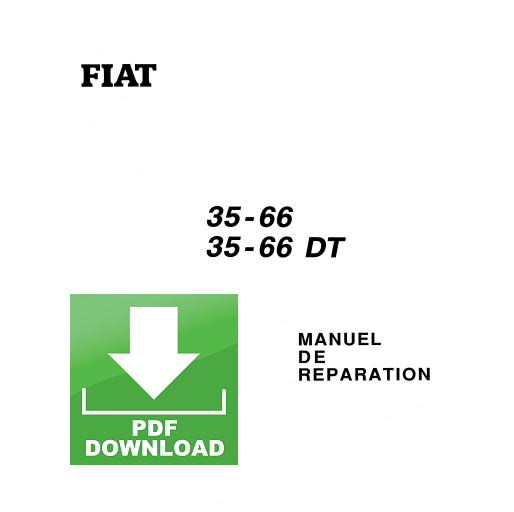 Trattore FIAT 35-66 DT Workshop service Manuale officina riparazione FRANCESE