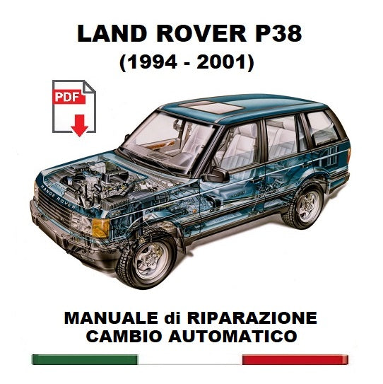 LAND ROVER Range Rover P38 (1994-2001) Manuale officina riparazione cambio automatico