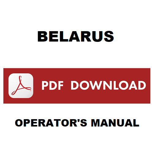 BELARUS 2022.5 Manuale uso manutenzione Libretto istruzioni trattore Operator's manual