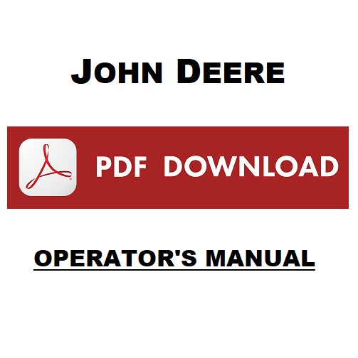 JOHN DEERE 2650 2650N 2850 Operator's manual Use maintenance instructions ENGLISH