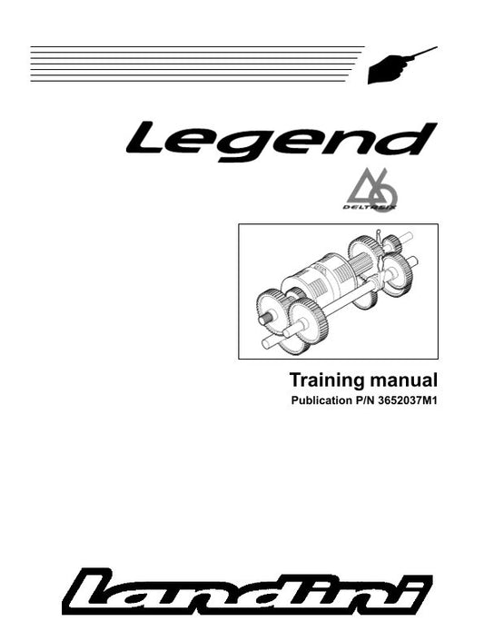 Training manual trasmissione LANDINI DELTASHIFT manutenzione e riparazione
