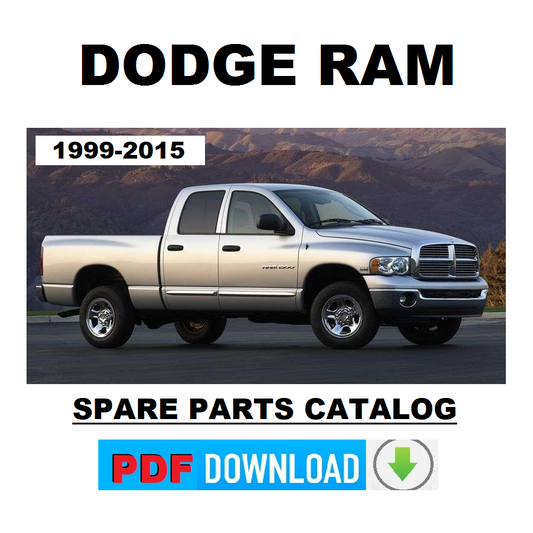 Catalogo ricambi DODGE RAM 1999-2015 Spare parts catalog ENGLISH