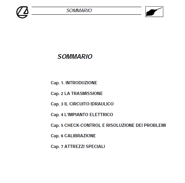 Training manual trasmissione LANDINI DELTASHIFT manutenzione e riparazione