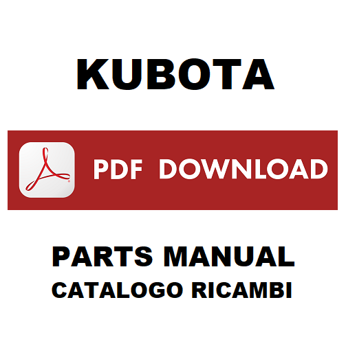 Kubota L3750 L4150 Catalogo ricambi Manuale parti trattore SPARE PARTS