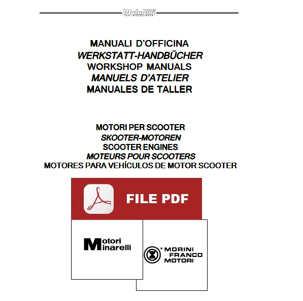 Crosser Centro F10 F12 F15 Firefox Yesterday Phantom Malaguti scooter Manuale officina Istruzioni riparazione workshop
