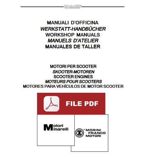Crosser Centro F10 F12 F15 Firefox Yesterday Phantom Malaguti scooter Manuale officina Istruzioni riparazione workshop