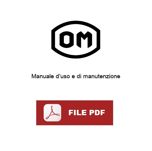 OM E8N E10N Muletto Carrello elevatore Manuale uso manutenzione Libretto istruzioni