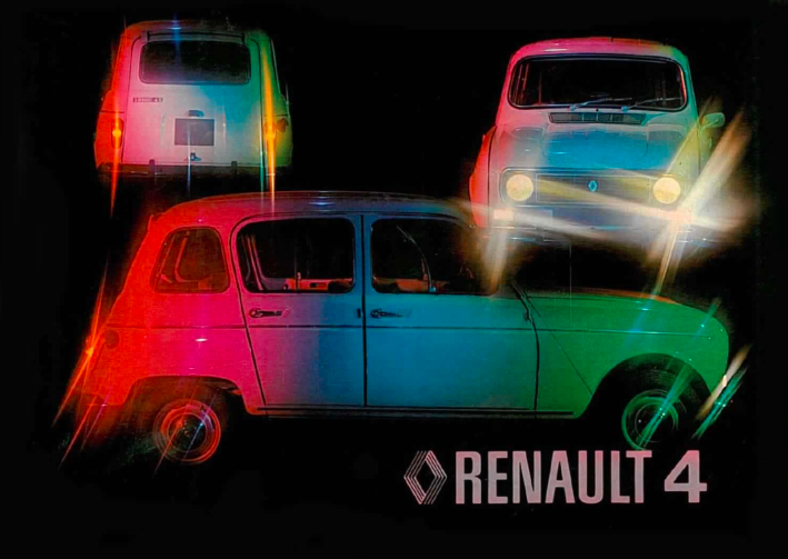 RENAULT 4 R4 Manuale uso manutenzione Libretto istruzioni ITALIANO