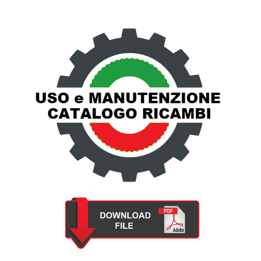 Lamborghini 3R Manuale Uso manutenzione Libretto istruzioni + Catalogo ricambi trattore ITALIANO