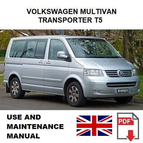Volkswagen Transporter T5 (2003-2015) Service Maintenance manual instructions
