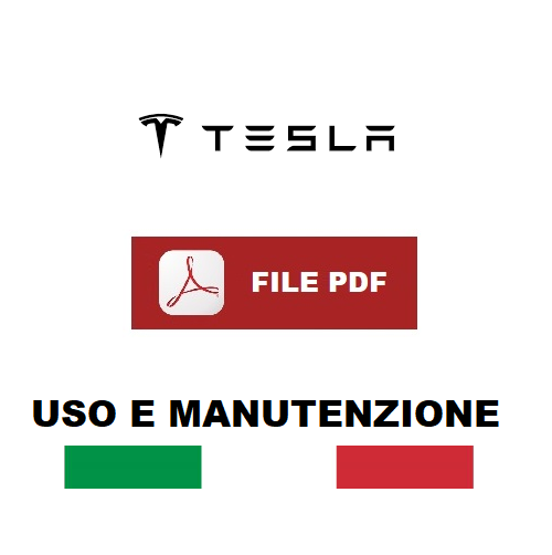 TESLA model 3 (2024) Manuale uso manutenzione Libretto istruzioni