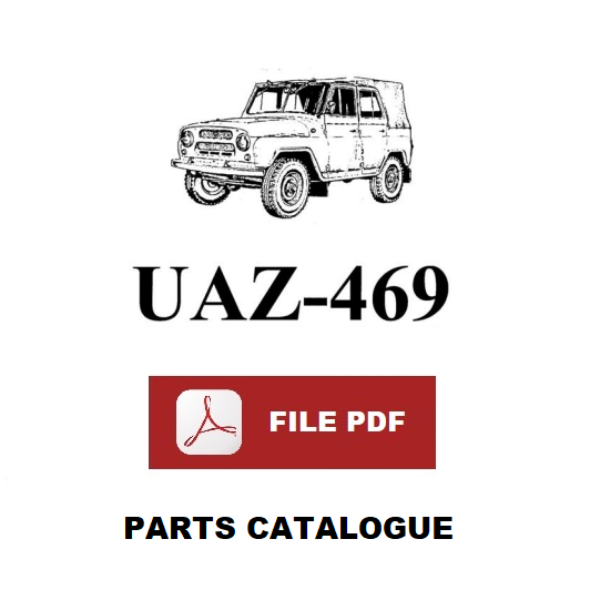 UAZ 469 Catalogo ricambi Manuale parti esplosi fuoristrada SPARE PARTS