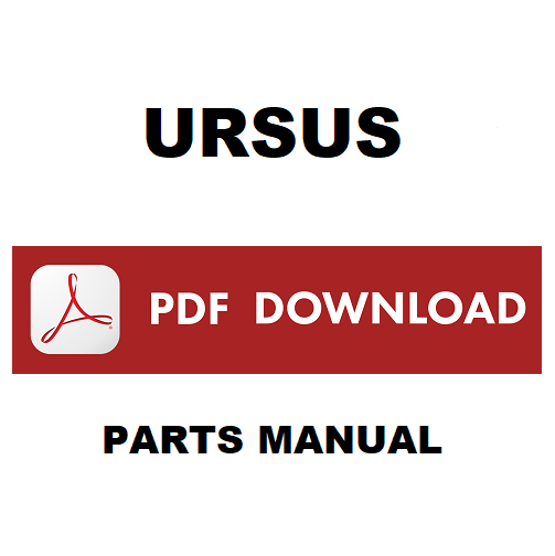 URSUS 8024 11024 Catalogo ricambi Manuale parti esplosi trattore SPARE PARTS