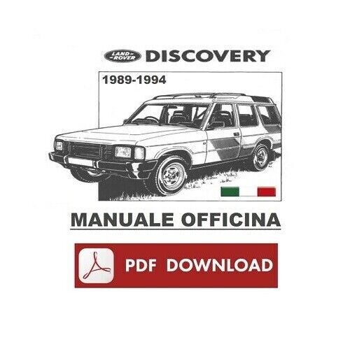 Land Rover Discovery 1 (1989-1994) V8 200 TDI MPI Manuale officina riparazione