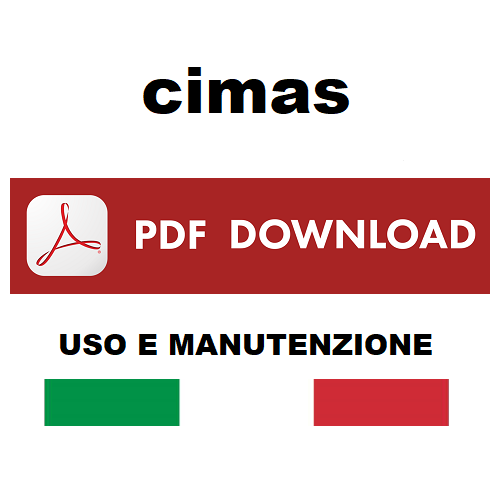 CIMAS 9.50 TURBO Terna 2WD 4WD Loader Manuale uso manutenzione Operator's Manual