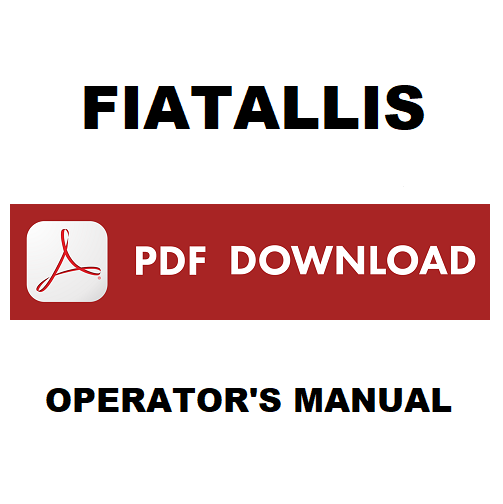 Fiatallis FX150LC Phoenix Crawler Excavator Operator's User Manual & Maintenance