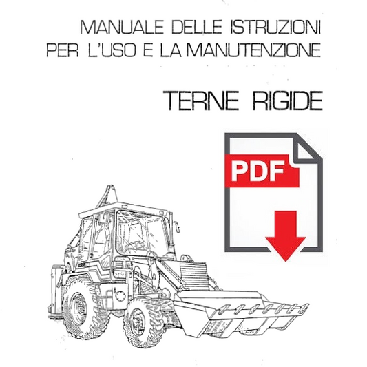 BENFRA 4.10 Terne rigide Manuale uso manutenzione Libretto istruzioni ITALIANO