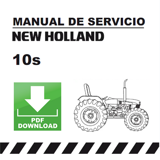 NEW HOLLAND 10S Workshop service repair instructions SPANISH manuale officina