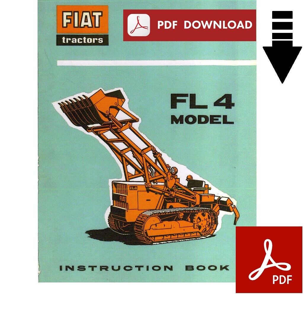 FIAT FL4 Manuale uso manutenzione Libretto istruzioni Operator Instructions Book