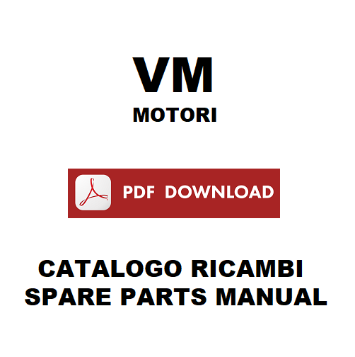 VM Motori HR 94 HP Catalogo ricambi Manuale parti esplosi SPARE PARTS