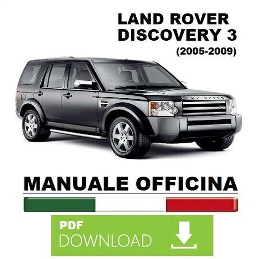 Land Rover Discovery 3 Manuale officina riparazione manutenzione 2.7 TDV6 (ITA)