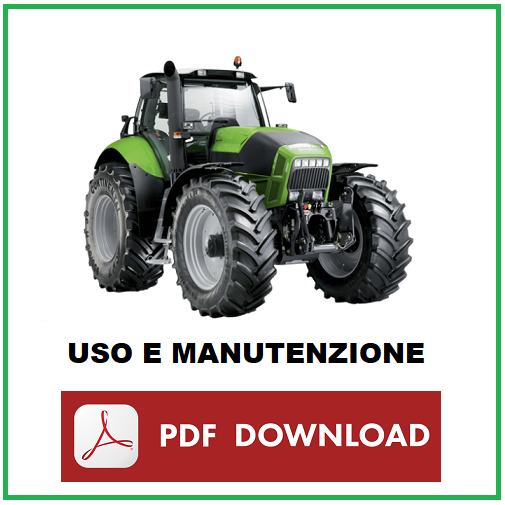 DEUTZ AGROTRON X710 X720 Manuale uso manutenzione Libretto istruzioni ITA