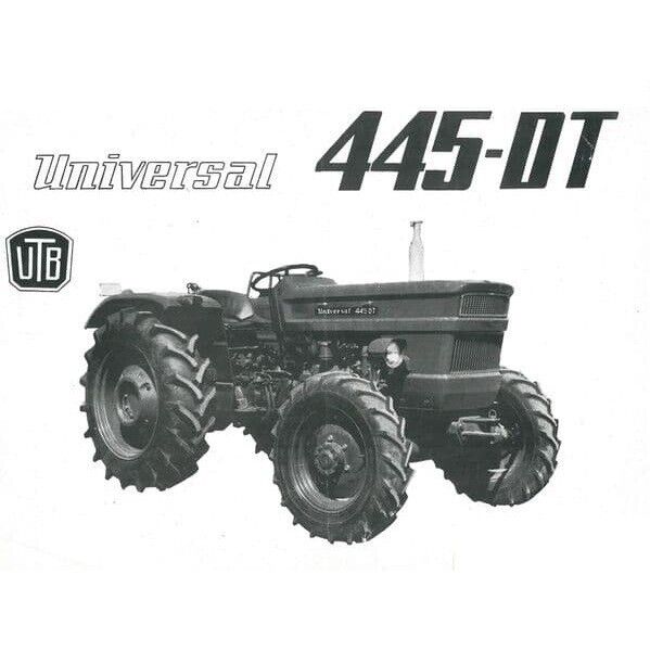 Trattore UTB UNIVERSAL 445 - 445 DT Manuale uso manutenzione Libretto istruzioni