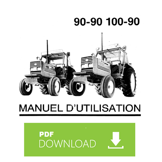 New Holland 90-90 100-90 Manuale uso manutenzione Libretto istruzioni FRANCESE