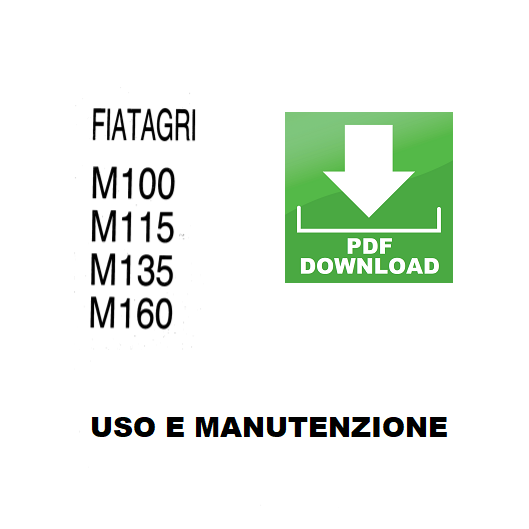 New Holland M100 M115 M135 M160 Manuale uso manutenzione Libretto istruzioni ITA