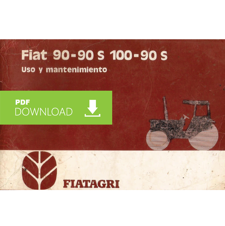 Fiatagri Fiat 90-90S 100-9 S DT Manuale uso manutenzione Libretto istruzioni SPA