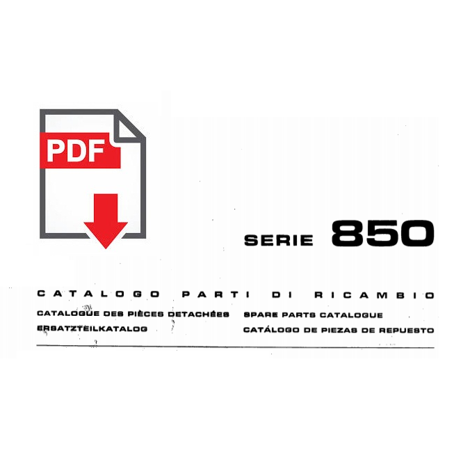 Trattore FIAT serie 850 Catalogo ricambi Manuale parti esplosi SPARE PARTS