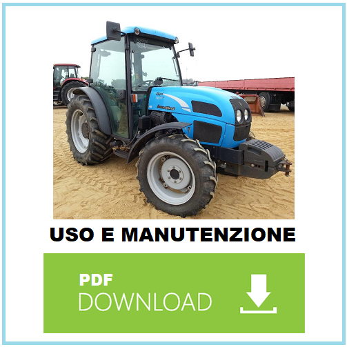 LANDINI REX Frutteti 60 70 80 GE F Manuale uso manutenzione libretto istruzioni