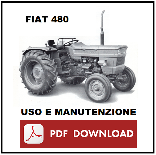 Fiat 480 Manuale uso manutenzione Libretto istruzioni SPAGNOLO