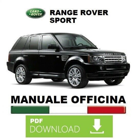 LAND RANGE ROVER SPORT 2.7 2007 2008 2009 Manuale officina riparazione ITALIANO