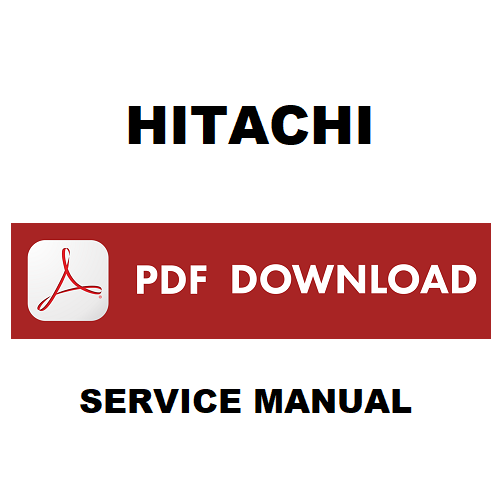 HITACHI EX200-2 Manuale officina Istruzioni riparazioni Workshop Service manual